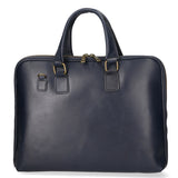 Fabiana Borsa a mano unisex Vera pelle 9033-BLU DARK BLUE Gave Lux