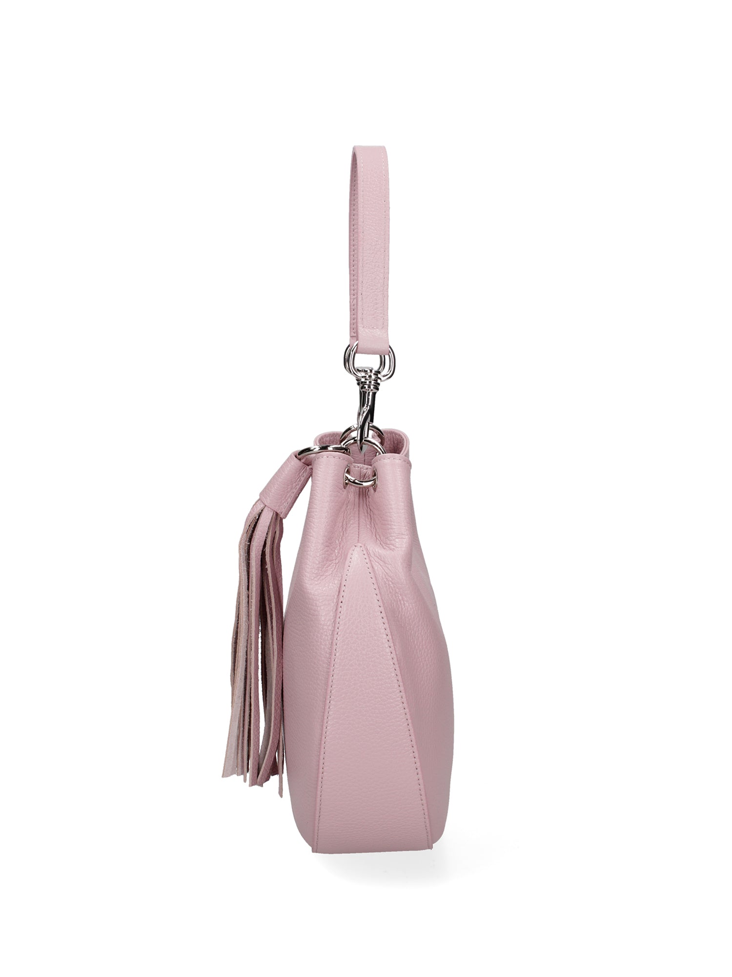 Borsa a spalla da donna Vera pelle 07316-D56 PINK Roberta Rossi