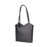 Chanel 3005-19 GRIGIO SCURO Zaino da donna in vera pelle Gave Lux