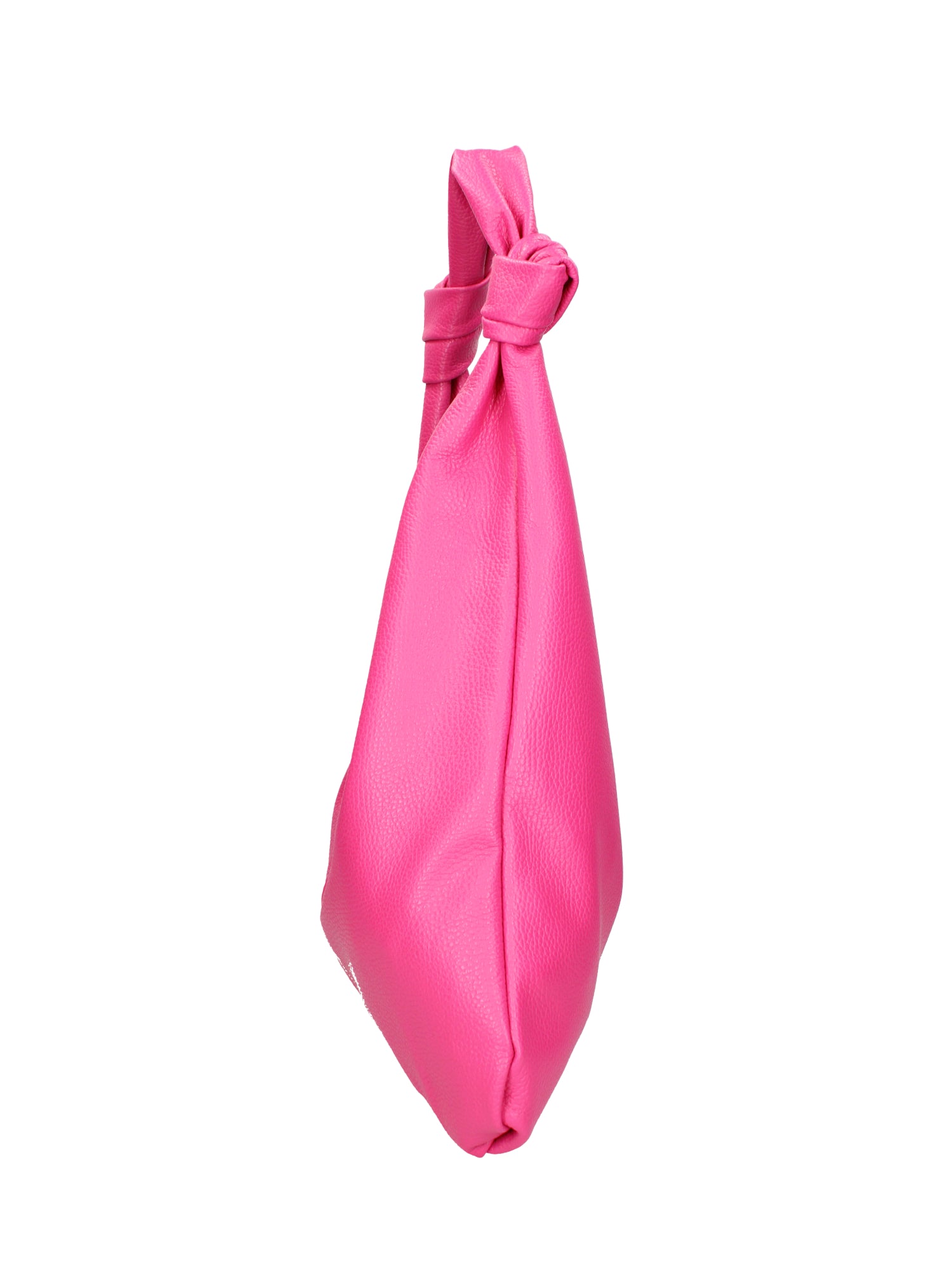 Borsa a spalla da donna 100% vera pelle 07156-D02 FUXIA Viola Castellani