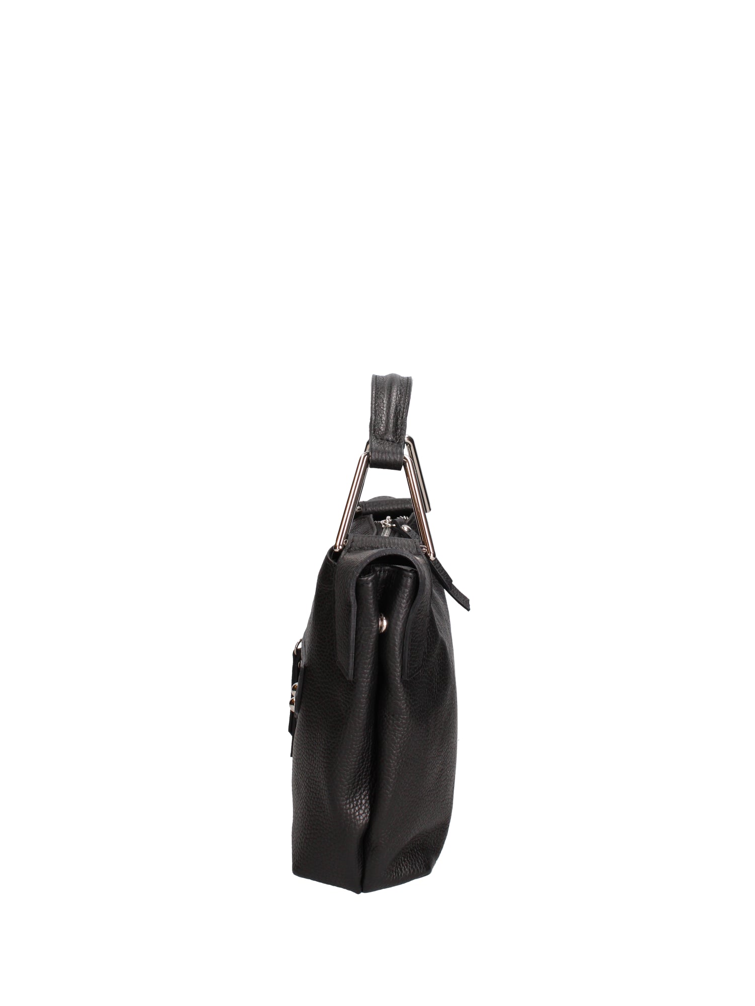 Borsa a mano da donna Vera pelle 07236-D28 NERO Roberta Rossi