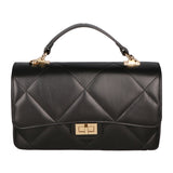 Vita Borsa a spalla da donna Vera pelle 06879-S28 NERO Gave Lux
