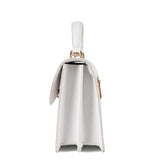 Borsa a mano da donna 100% pelle vegana PU 700-2PT-WHITE Diana&co