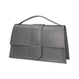 Lina Borsa a mano da donna Vera pelle 06517-GRIGIO Gave Lux