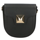 Calista Borsa a tracolla da donna Vera pelle 06014-P218 NERO Gave Lux