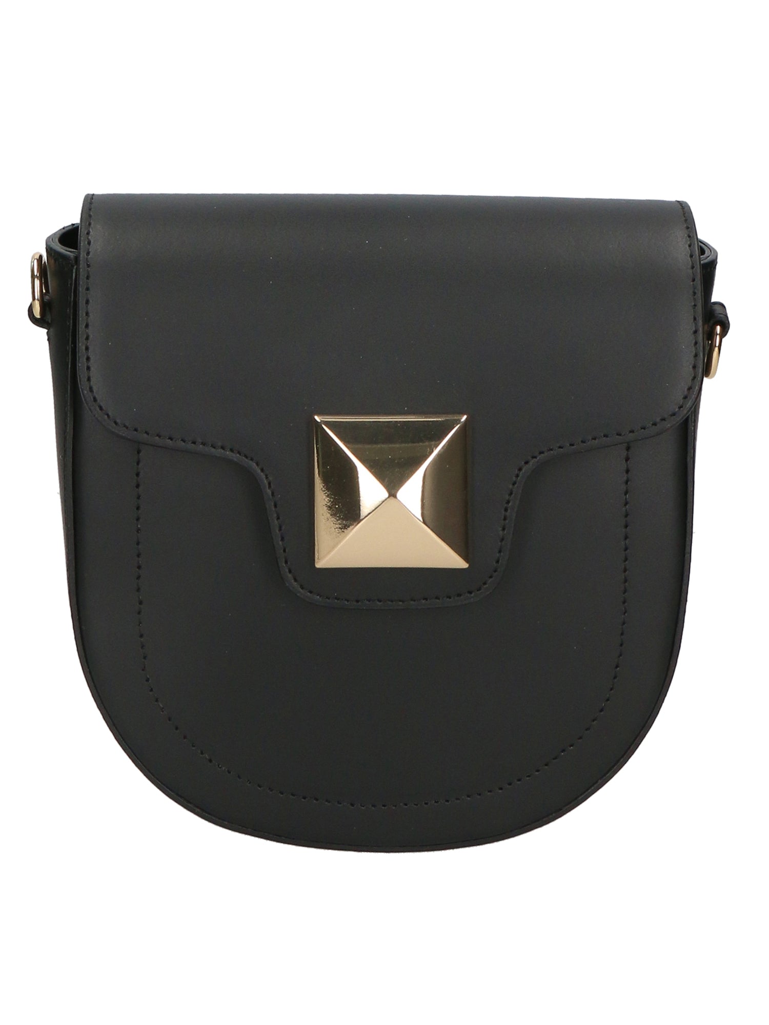 Calista Borsa a tracolla da donna Vera pelle 06014-P218 NERO Gave Lux