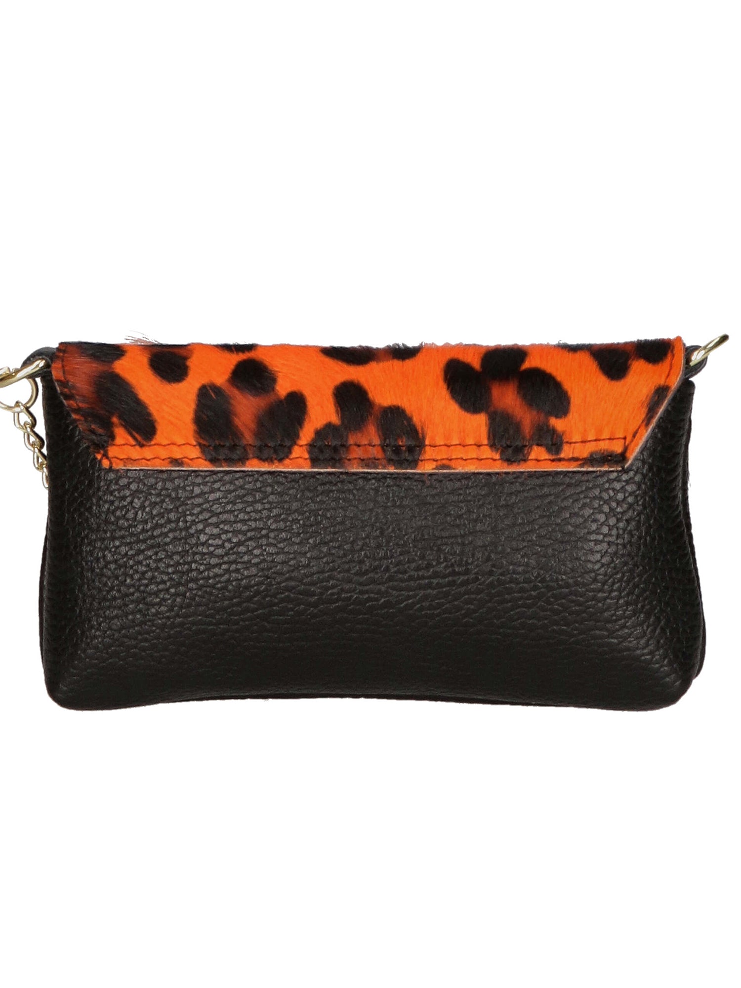 Safira Borsa a mano da donna Vera pelle 04760-LEO G ARANCIONE Gave Lux