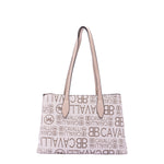 Borsa a spalla da donna Ecopelle BC1369-BEIGE B Cavalli