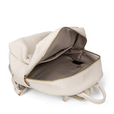 Zaino da donna in pelle vegana Casual 740-2PT-LIGHTCREAM Diana&co