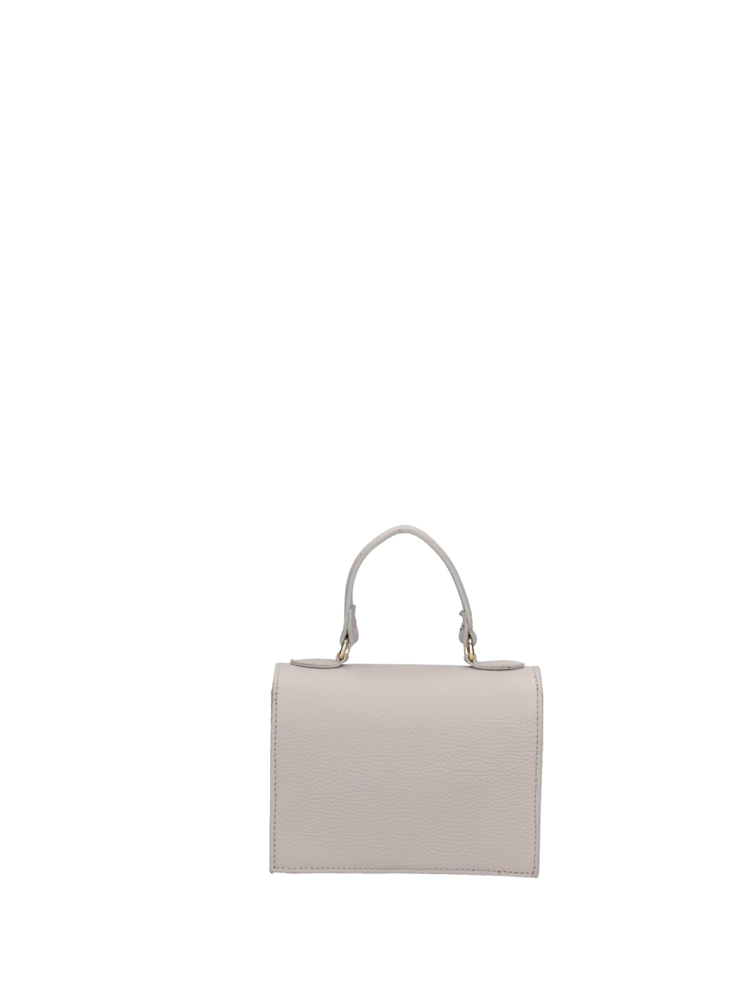 Borsa a mano da donna Vera pelle 07161-D86 GRIGIO PERLA Roberta Rossi