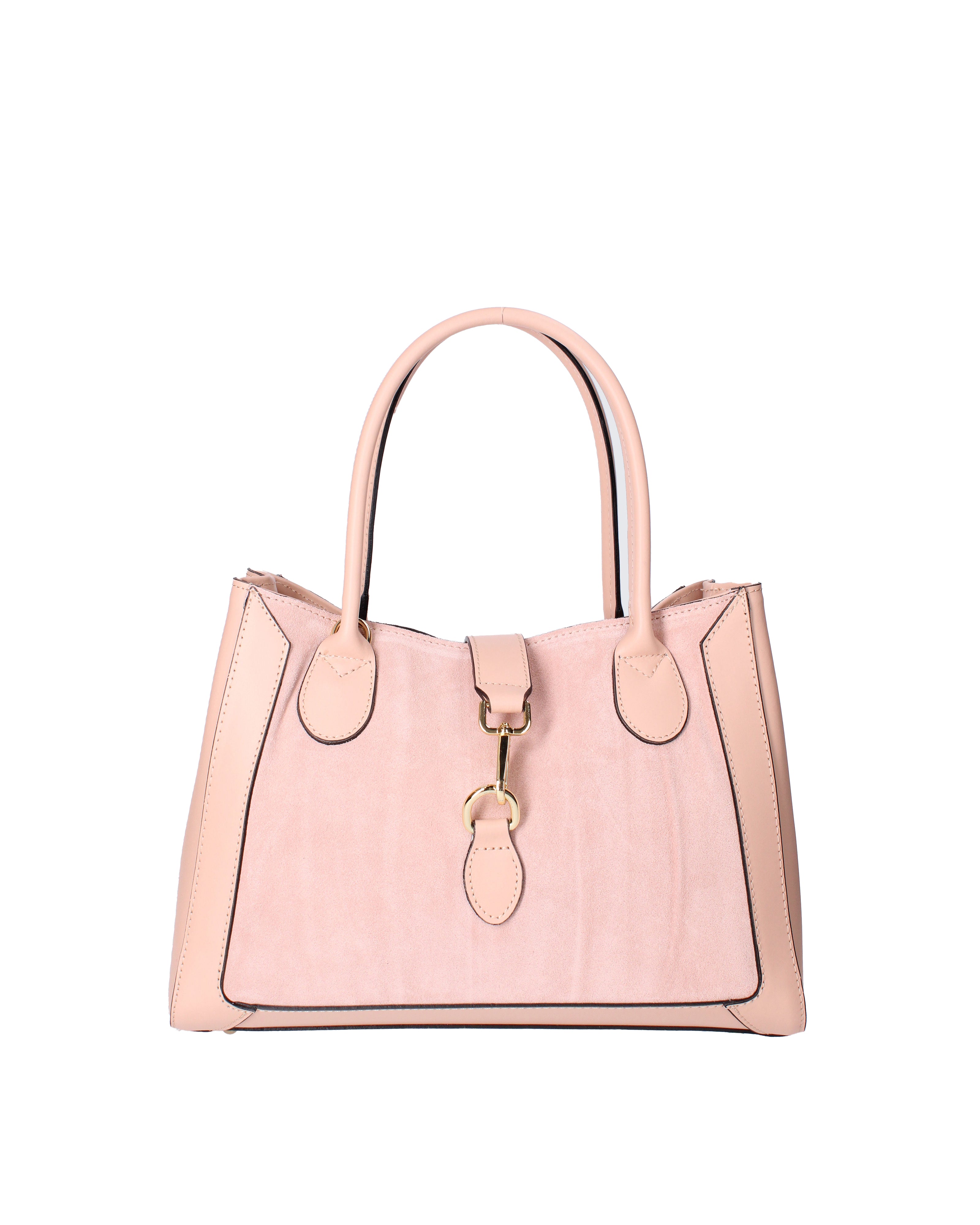 Jordana Borsa a mano da donna Vera pelle e suede 07150-L805 LILLA Viola Castellani