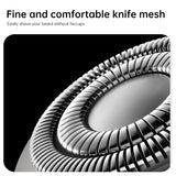 Tagliacapelli Lama SUS Rasoio Elettrico Unisex Garanzia 24 Mesi KS-5390-Silver Gray Volkshin