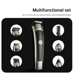 Lama SUS Kit Toilettatura Unisex Garanzia 24 Mesi FK-8788T-Black Volkshin