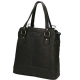 Borsa a spalla uomo in vera pelle Convertibile HILB-4065-NERO Hill Burry