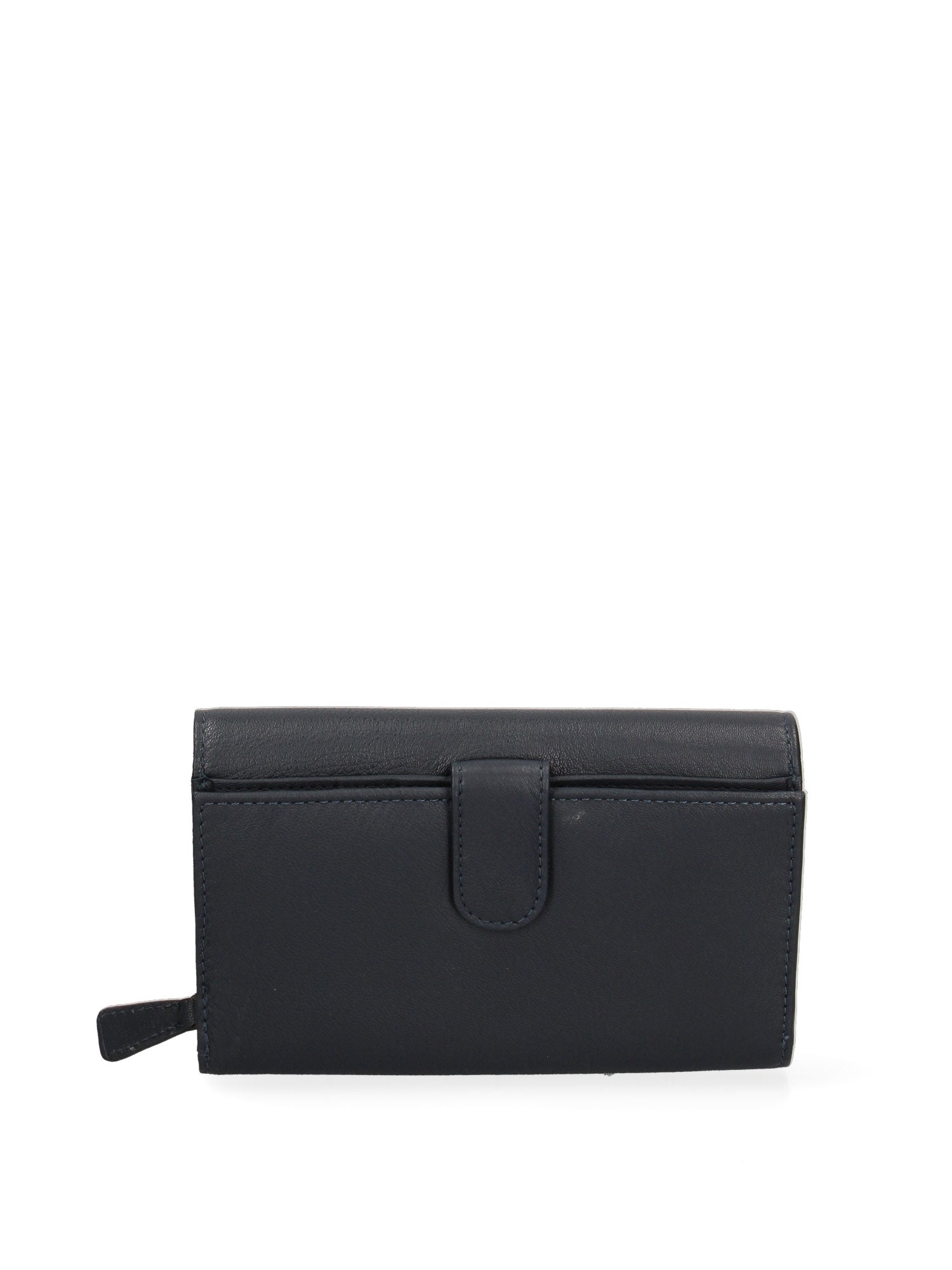Portafoglio donna in vera pelle Casual LB7692-30-NAVY Laura Biagiotti