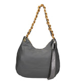 Artemisia Borsa a spalla da donna Vera pelle 05462-S27 GRIGIO L020 FERRO Gave Lux