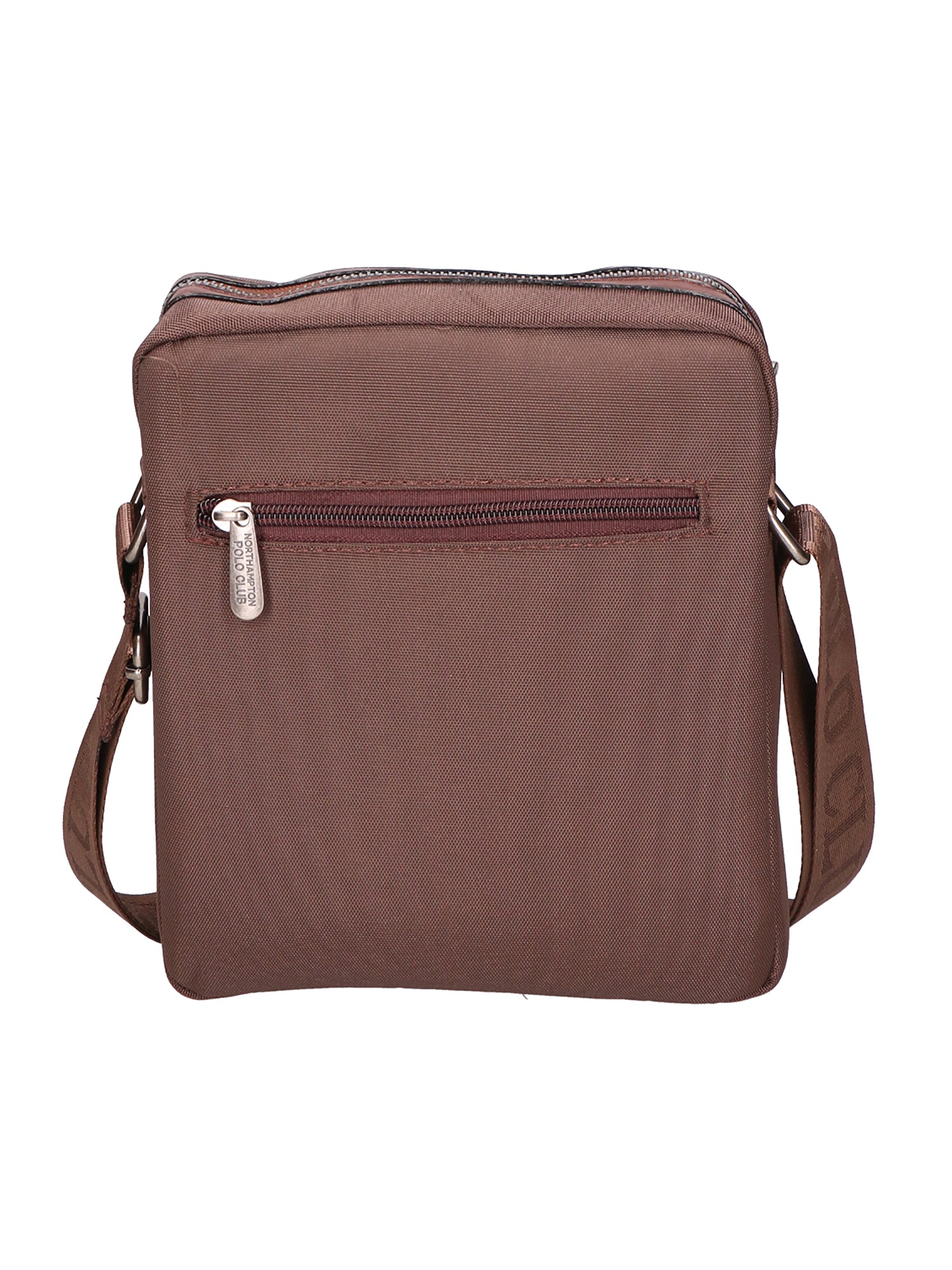 Borsa a tracolla uomo Pelle PU Vegan PCL3067-EARTH Northampton Polo Club