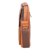 Borsa a tracolla uomo 100% pelle PU PCL3053-BROWN Northampton Polo Club