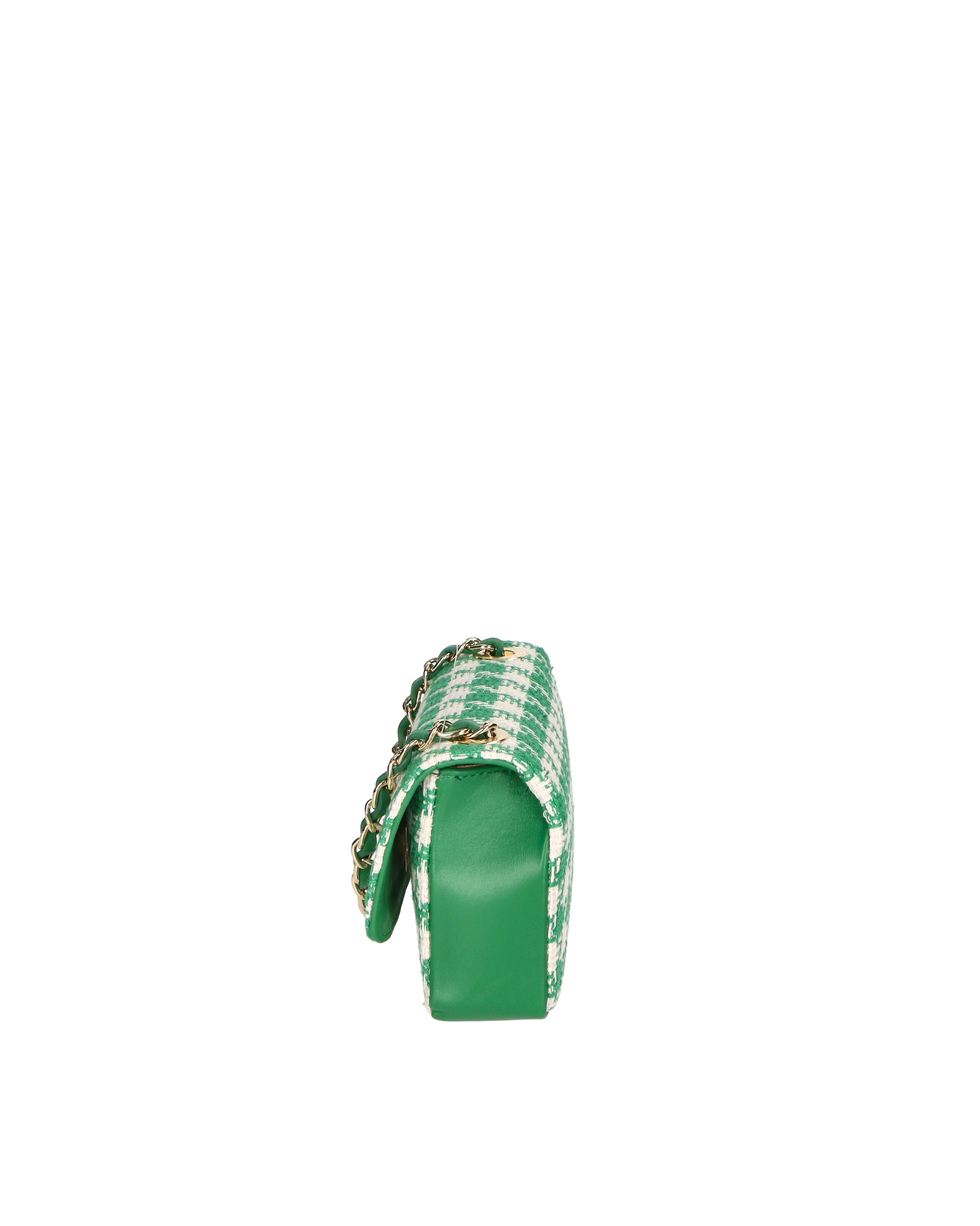 Aurélie Borsa a spalla da donna Cotone 05015-VERDE Gave Lux