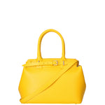 Borsa a mano da donna Vera Pelle 07146-D04 GIALLO Viola Castellani