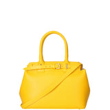 Borsa a mano da donna Vera Pelle 07146-D04 GIALLO Viola Castellani