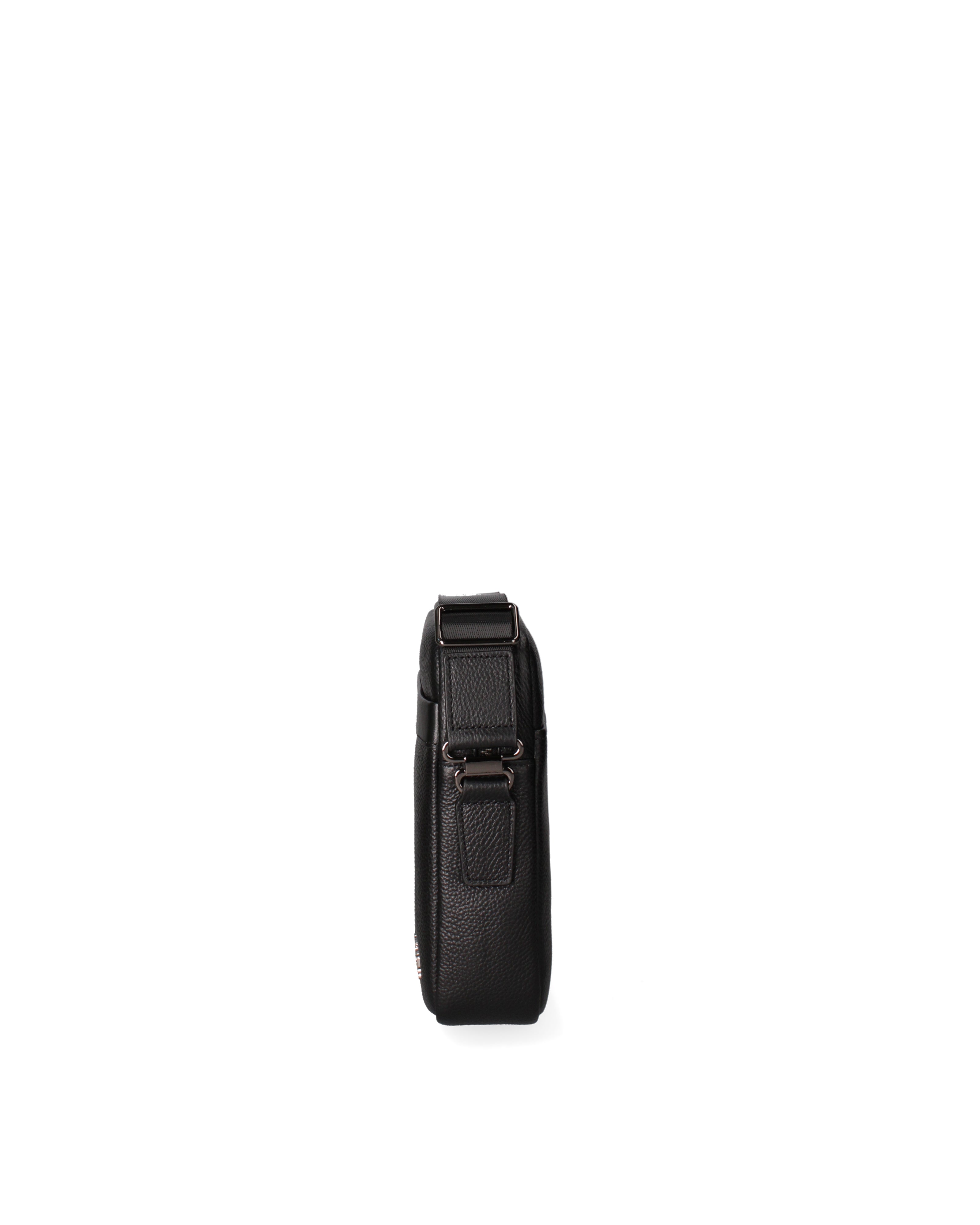 Borsa a tracolla uomo vera pelle Casual PC3217-NERO Northampton Polo Club