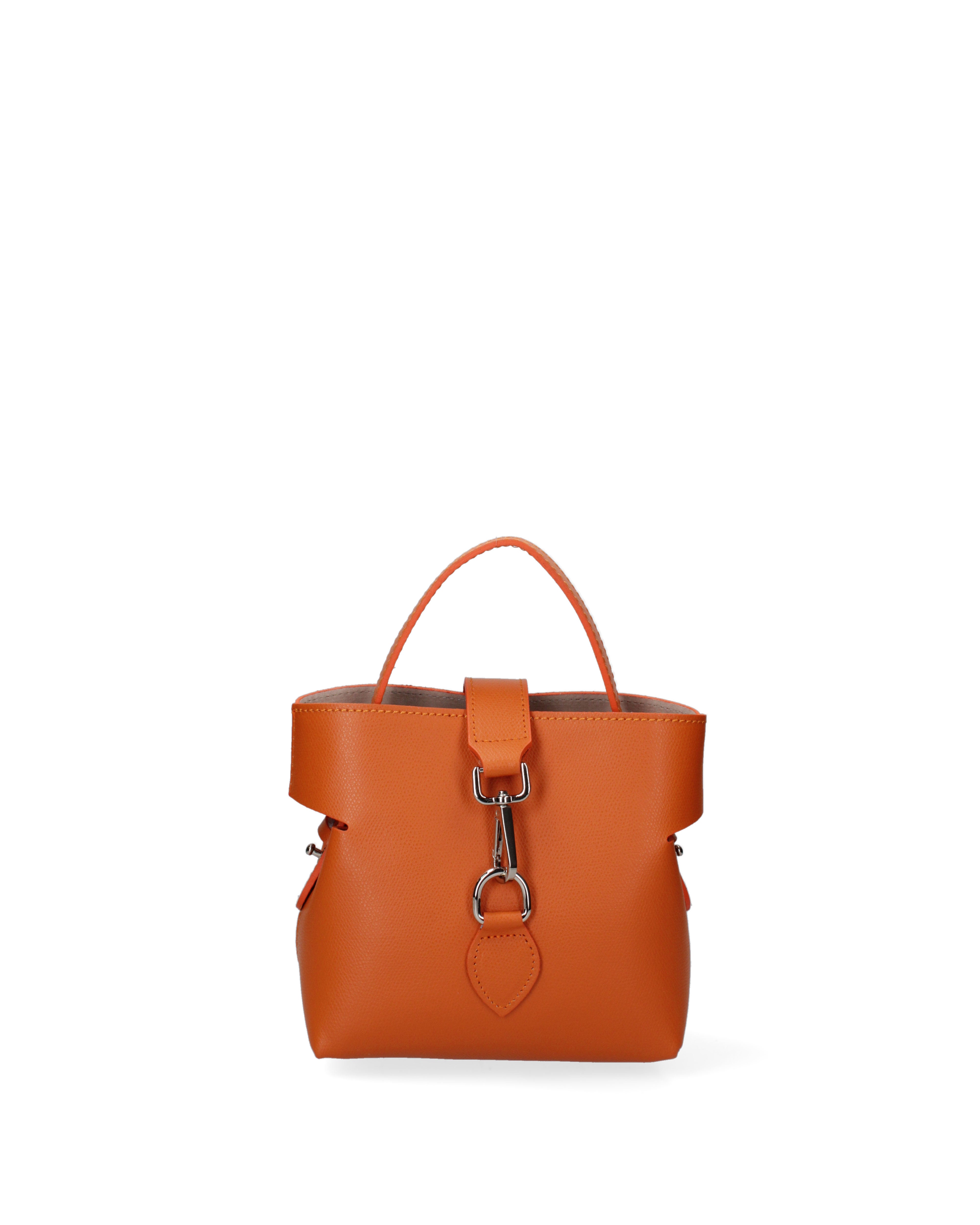 Modena Borsa a mano da donna Vera pelle 07380-PL29 ARANCIO Gave Lux