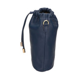 Angela Borsa a sacca da donna Vera pelle 05412-S24 BLU JEANS Gave Lux