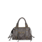 Erisia Borsa a spalla da donna Vera pelle 06091-018 GRIGIO MEDIO Gave Lux