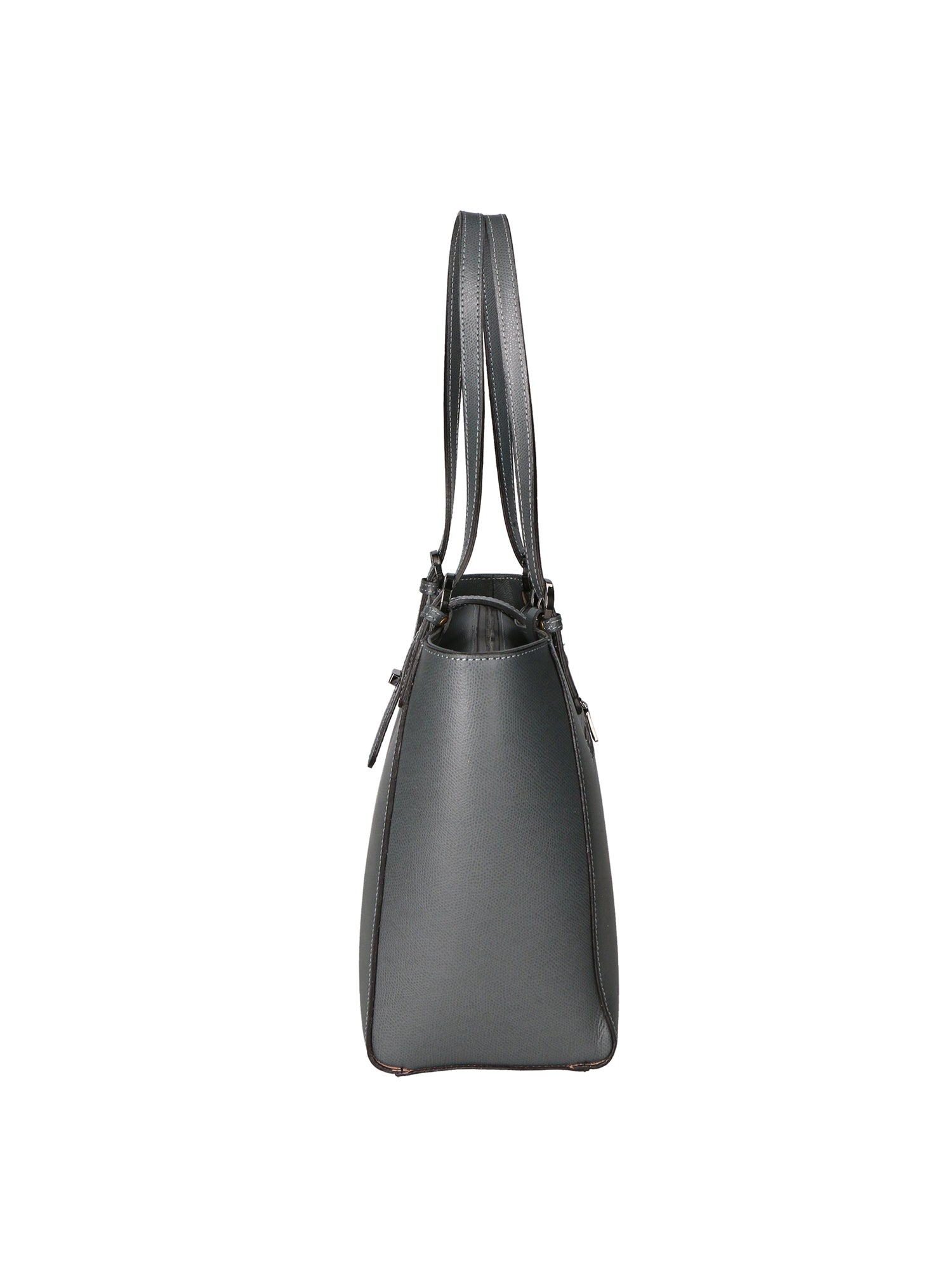 Anna Borsa a spalla da donna 100% pelle 05415-PL27 CENERE Gave Lux