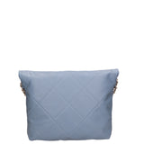 Violante Borsa a spalla donna Vera pelle 06897-S41 CELESTE SCURO Gave Lux