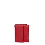 Vera pelle VS-1022-Rosso Set portafoglio e portachiavi uomo Sergio Valentini