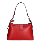 Aurelia Borsa a spalla da donna Vera pelle 05694-PL08 ROSSO Gave Lux