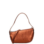 Borsa a spalla da donna Vera pelle e metallo 07228-L006 RAME Roberta Rossi