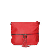 Erminia Borsa a tracolla da donna Vera pelle 80062-ROSSO Gave Lux