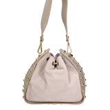 Ravello Borsa a spalla da donna Vera pelle 8977-FANGO Gave Lux