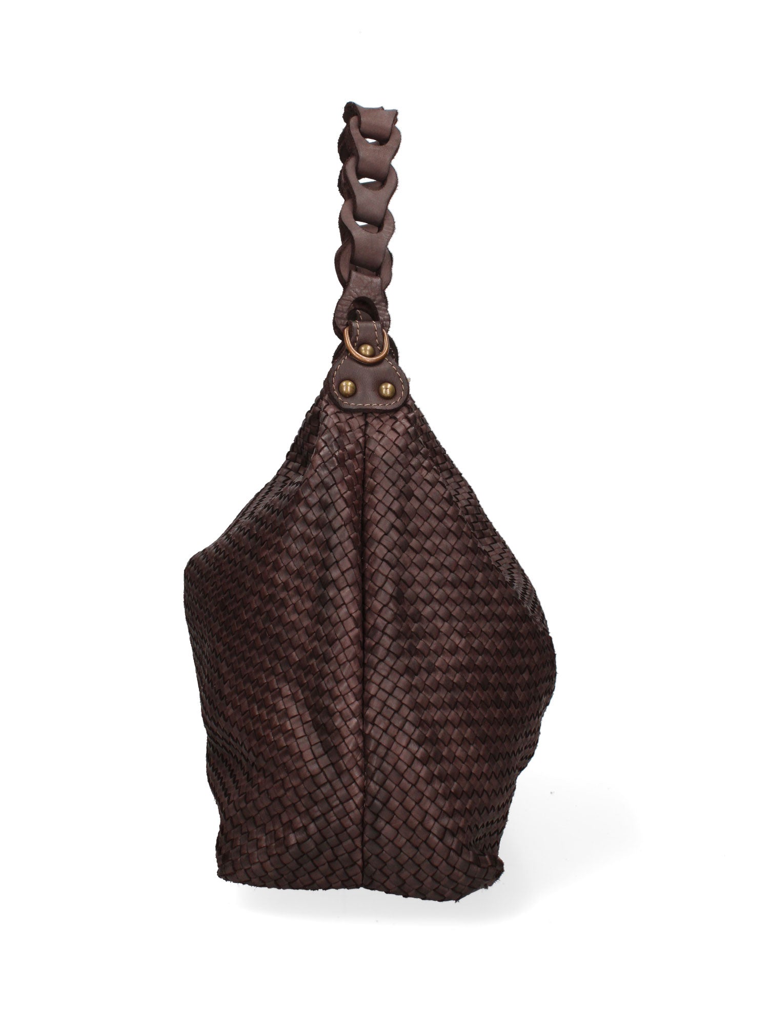 Asteria Borsa a spalla da donna Vera pelle 7799-TMORO Gave Lux