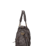 Elara Borsa a spalla da donna Vera pelle 06090-042 GRIGIO SCURO Gave Lux