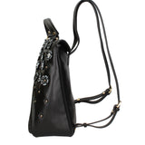 Zeffira Elite B17244-NERO Zaino da donna in vera pelle Braccialini