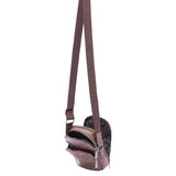 Borsa a tracolla da uomo Ecopelle BC1192-CAFFE' B Cavalli