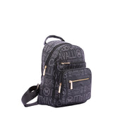 Zaino da donna in ecopelle Casual BC1372-NERO NERO B Cavalli