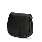 Bianca Borsa a tracolla da donna Vera pelle 10016 1020-NERO BLACK Gave Lux