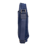 Borsa a tracolla uomo 100% pelle PU PCL3159-BLUE Northampton Polo Club
