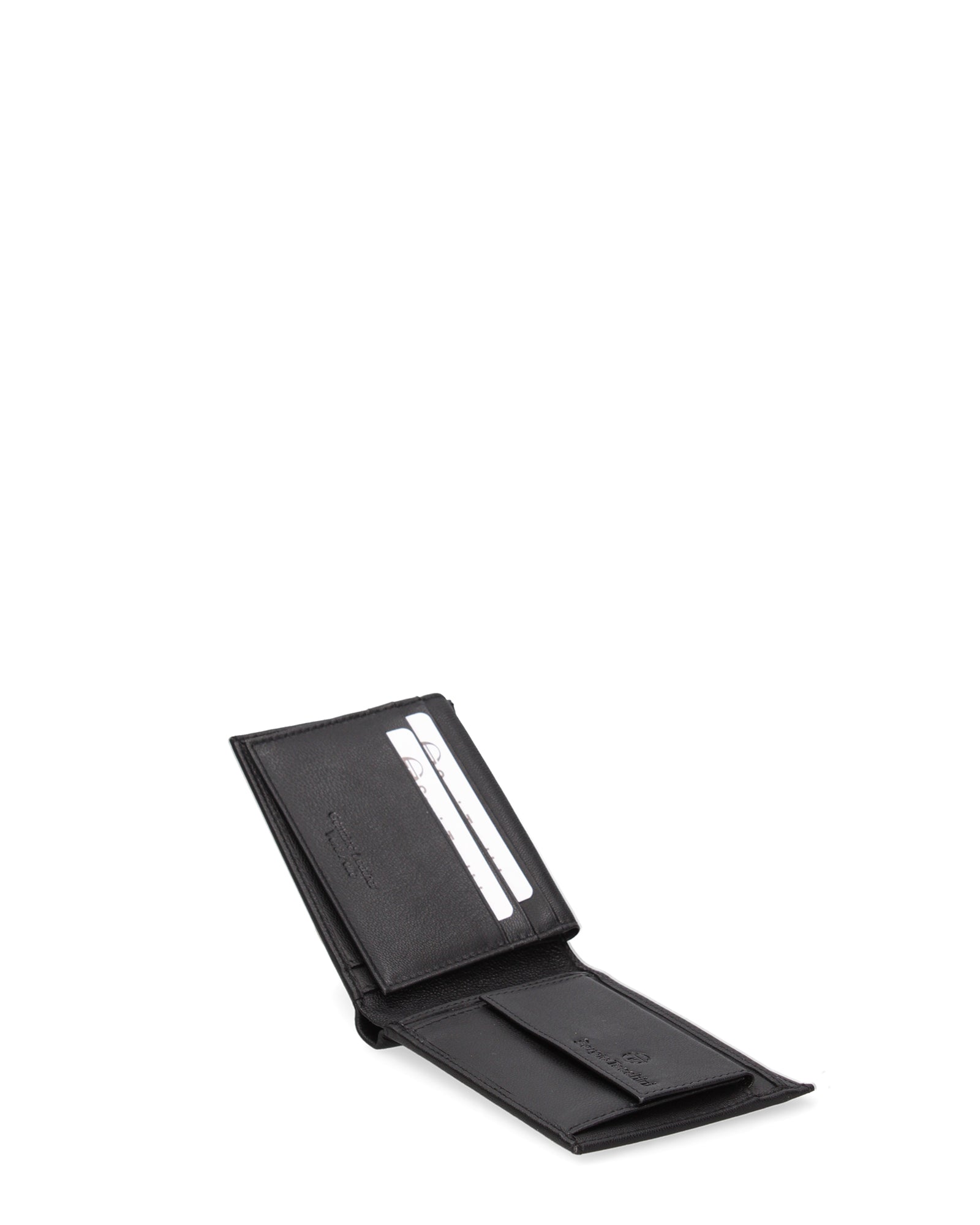 Portafoglio uomo in vera pelle Sfoderato K50TTPP029-NERO Sergio Tacchini