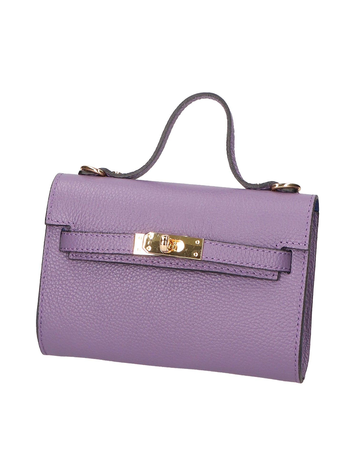 Uma Borsa a mano da donna Vera pelle 06525-D87 VIOLET Gave Lux