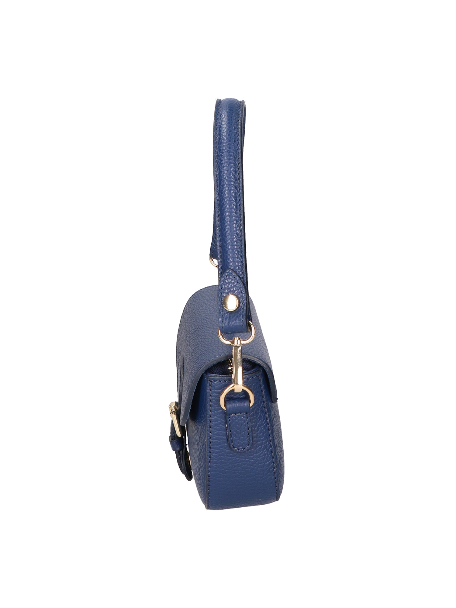 Viktoria Borsa a spalla da donna Vera pelle 06526-D24 BLU JEANS Gave Lux