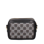 Brisella Borsa a tracolla da donna 100% poliuretano B16175-NERO Braccialini