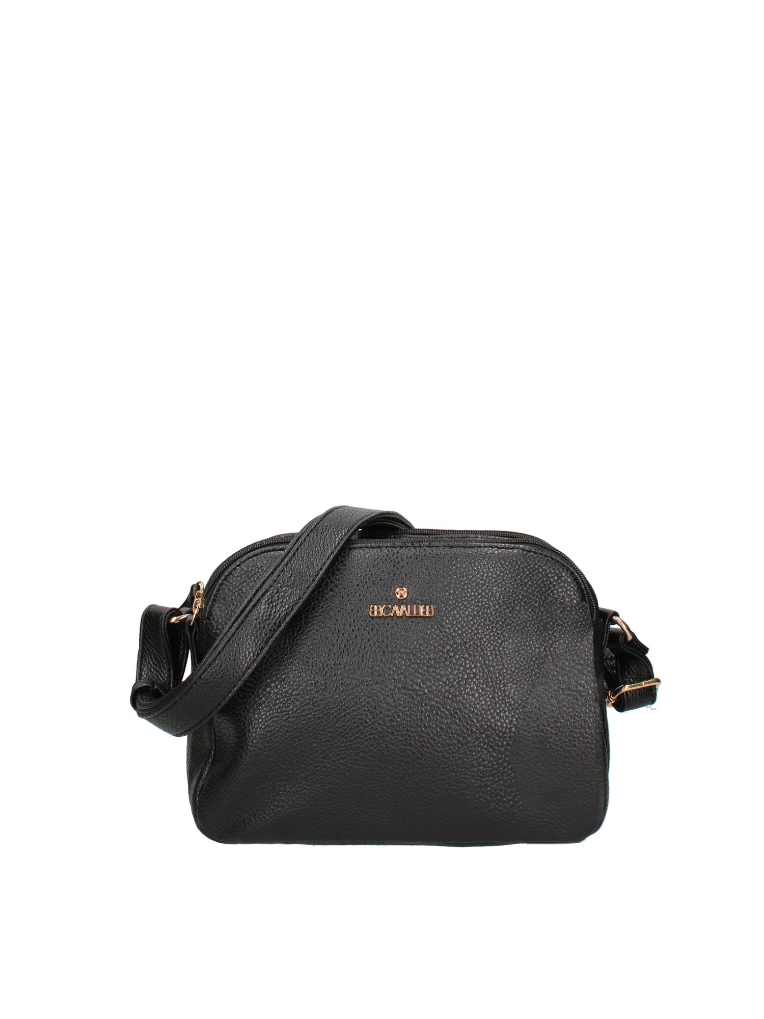 Borsa a tracolla da donna Ecopelle BC1384-BLACK B Cavalli