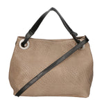 Emilia Borsa a spalla da donna Vera pelle 80059-004 TAUPE Gave Lux