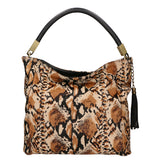 Arya Borsa a spalla da donna Vera pelle 05474-PITONE CUOIIO 007 Gave Lux